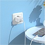 �������� ������� HOCO CS11A USB + cable USB to USB-C white (6942007603614)