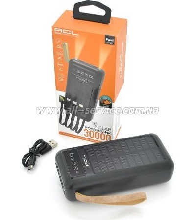   ACL 30000mAh SOLAR Black (PW-61B)
