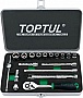   Toptul  1/4" 18. 3/16"-9/16" (GCAD1811)