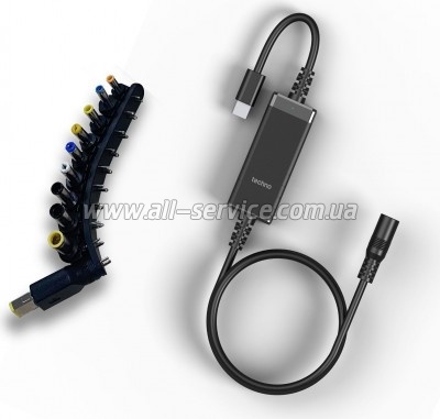 ������ �������� USB-C to DC 100W universal black techno (UC-100W)