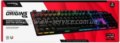  HyperX Alloy Origins PBT HX Red (639N3AA)