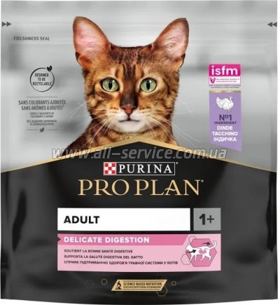     Purina Pro Plan Delicate Adult 1+   400  (7613033568671)