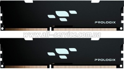     DDR4 16GB (2x8GB) 3200 MHz Black Prologix (PRO16GB3200B4K)