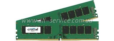 Память 16GBх2 Micron Crucial DDR4 2133Mhz KIT, Retail (CT2K16G4DFD8213) Память 16GBх2 Micron Crucial DDR4 2133Mhz KIT, Retail (CT2K16G4DFD8213)