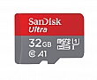   SANDISK microSDHC 32GB Ultra A1 C10 UHS-I + SD  (SDSQUAR-032G-GN6MA)