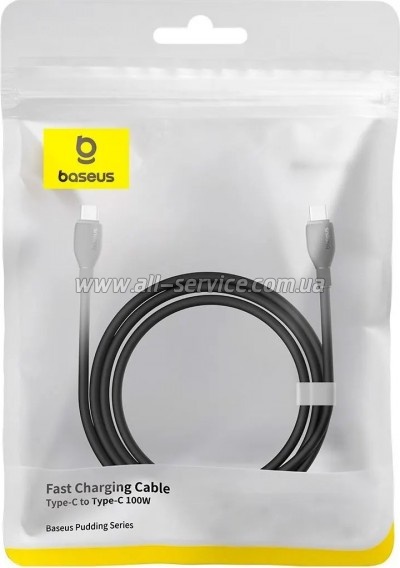 ���� ������ USB-C to USB-C 1.2m 100W black Baseus (P10355702111-00)