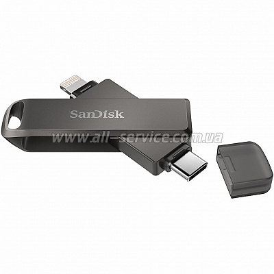 ������ SanDisk 128GB iXpand Drive Luxe USB Type-C /Lightning Apple (SDIX70N-128G-GN6NE)