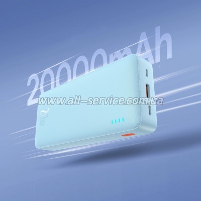 ������� ������������� Baseus Airpow 20000mAh 20W PD blue (P10022804313-00)