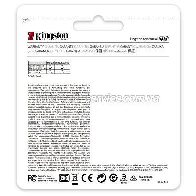  Kingston 256GB DataTraveller 70 USB 3.2 / Type-C (DT70/256GB)