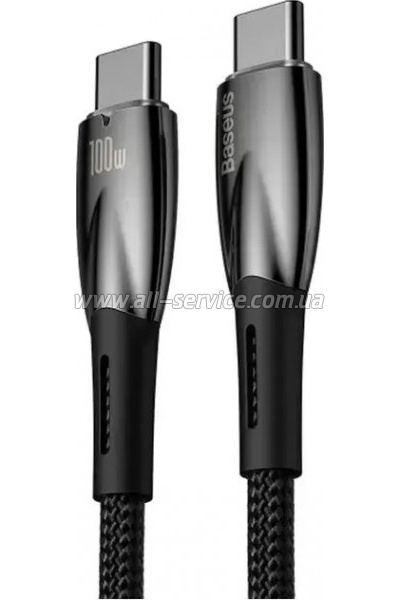 ���� ������ USB-C to USB-C 1.0m 100W black Baseus (CADH000701)