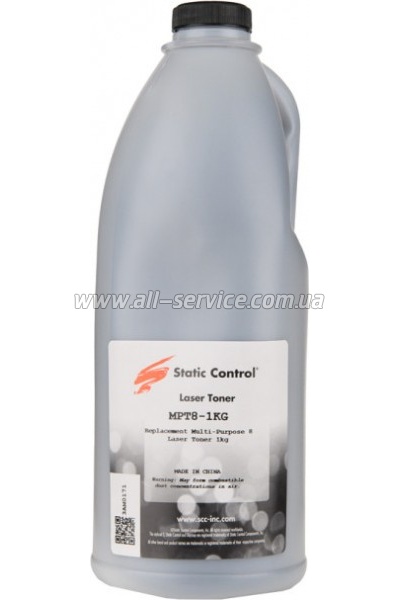 Тонер SCC MPT8 HP/ Canon Universal бутль 1000г (MPT8-1KG) Тонер SCC MPT8 HP/ Canon Universal бутль 1000г (MPT8-1KG)