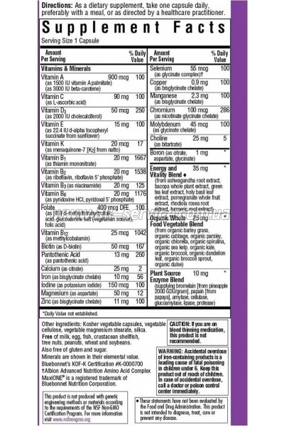  Bluebonnet Nutrition  c , MAXI ONE With Iron, 30  (BLB0110)