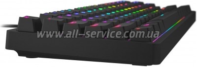  Hator Rockfall 2 Mecha TKL Orange USB Black (HTK-520)
