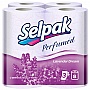 Туалетная бумага SELPAK Perfumed цветная с ароматом "Лаванда" 8шт (32263210)