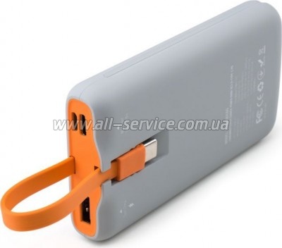   Vinga 10000 mAh SuperQC dark grey (VPB1SQSCDG)