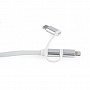   USB 2.0 AM to Lightning/Micro/Type-C 1.0m Cablexpert (CC-USB2-AMLM32-1M-W)