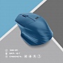  2E MF280 Silent Wireless/Bluetooth Blue (2E-MF280WBL)
