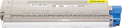  BASF  OKI C831/ 841  44844505 Yellow (BASF-KT-44844505)