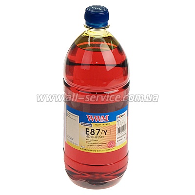 Чернила WWM (1100 г) EPSON Stylus Photo R1900/R2000 (Yellow) E87/Y Чернила WWM (1100 г) EPSON Stylus Photo R1900/R2000 (Yellow) E87/Y