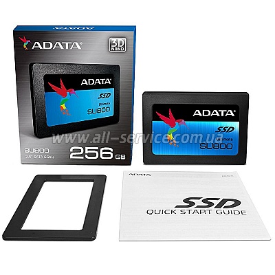 SSD  2.5" ADATA 256GB SU800 SATA TLC (ASU800SS-256GT-C)