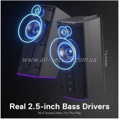   Redragon Connie GS814 RGB Bluetooth Black (71987)