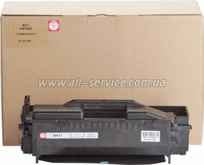 ����-�������� BASF OKI B411 / 431 ������ 44574302 (BASF-DR-44574302)