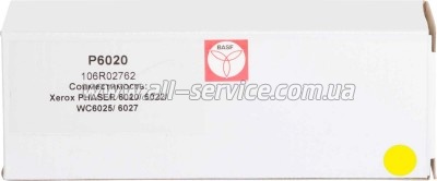 �������� BASF Xerox Phaser 6020/ 6022/ WC 6025/ 6027 ������ 106R02762 Yellow (BASF-KT-106R02762)