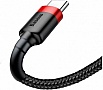 ���� ������ USB 2.0 AM to USB-C 2.0m 2A red-black Baseus (CATKLF-C91)
