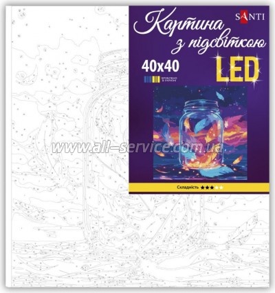������� �� ������� Santi ������ ��� 40�40�� LED (956543)