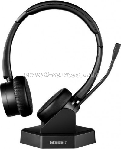 �������� Sandberg Wireless Office Headset Pro+ Bluetooth Black (126-18)