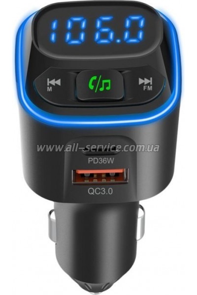 FM  Gelius Tune GP-FMT051 (PD/QC) 36 Watt Black (GP-FMT051)