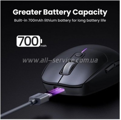  Ugreen MU103 Wireless/Bluetooth Black (90539)