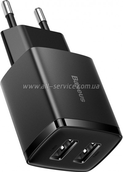 �������� ������� Baseus Compact 2U Black (CCXJ010201)