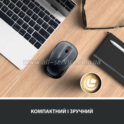  Logitech M325s Wireless Dark Silver (910-006812)