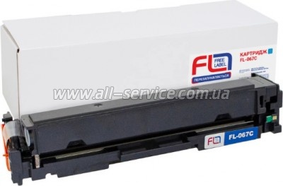  FREE Label Canon 067 Canon MF650/ MF651/ MF655/ 657/ LBP630/ LBP631/ LBP633  5101C002 cyan (FL-067C)