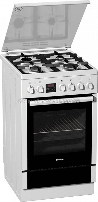 Плита комбинированная Gorenje K 57345 AW Плита комбинированная Gorenje K 57345 AW