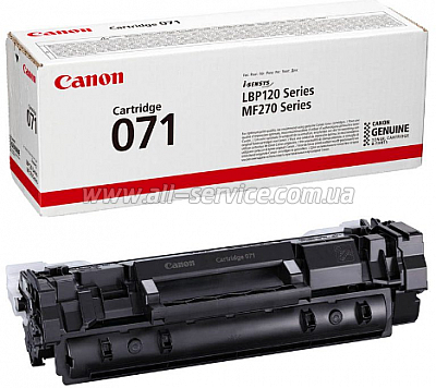   Canon 071 Canon i-SENSYS LBP122/ LBP120/ MF270/ MF272/ MF275/ 5645C001/ 5645C002