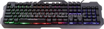  Maxxter KBG-UML-01-UA USB Black (KBG-UML-01-UA)