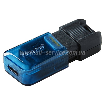  Kingston 64GB DataTraveler 80 M USB-C 3.2 Blue/Black (DT80M/64GB)