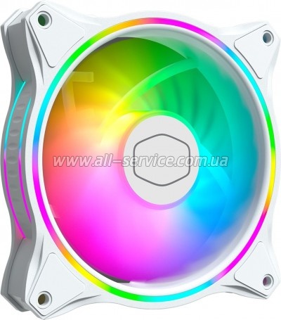    CoolerMaster MasterFan MF120 Halo 3in1 White Edition (MFL-B2DW-183PA-R1)