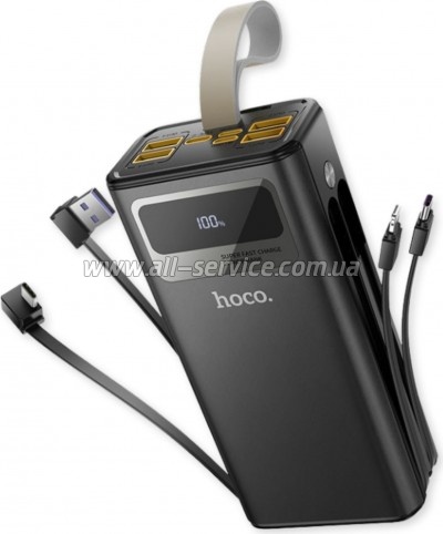 ������� ������������� HOCO 30000mAh Plentiful PD 22.5W Black (DB58 / 715030)