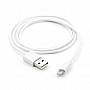   USB 2.0 AM to Lightning PVC 1m white Vinga (VCPDCL1W)