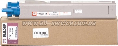 �������� BASF OKI C3300/ 3400 ������ 43459342 Magenta (WWMID-78305)