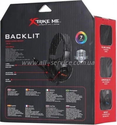  Xtrike ME HP-311 Rainbow Black (HP-311)