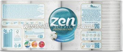 ��������� ������ Zen Premium Care Relaxing White 8 ������� (5944582100060)