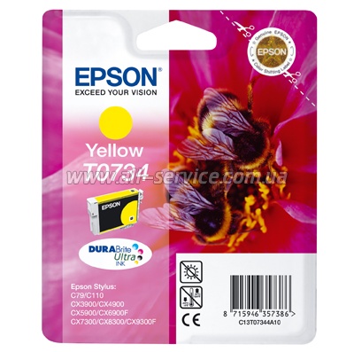  EPSON T07344 / T10544A YELLOW