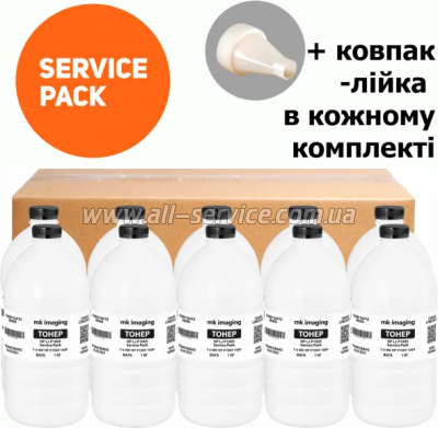 Тонер MK Imaging HP LJ P1005/ 1606/ UT1917/ 21054/ мешок 10кг Service Pack бутль 10x1000г (TSM-UT1917-10SP) Тонер MK Imaging HP LJ P1005/ 1606/ UT1917/ 21054/ мешок 10кг Service Pack бутль 10x1000г (TSM-UT1917-10SP)