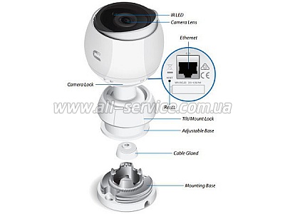  Ubiquiti UniFi Video Camera G3 (UVC-G3)