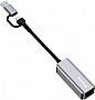 ������� USB-C + USB A to RJ45 Ethernet 1000Mbps ColorWay (CW-AD-CRG)