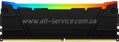 ������ ������ ��� ���������� DDR4 64GB (2x32GB) 3600 MHz FURY Renegade RGB Kingston Fury (ex.HyperX) (KF436C18RB2AK2/64)